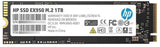 HP EX950 M.2 1TB PCIe 3.1 x4 NVMe 3D TLC NAND Internal Solid State Drive