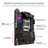 ASUS ROG STRIX X299-E GAMING II ATX Gaming Motherboard (Intel X299) LGA 2066, Wi-Fi 6 (802.11ax), 2.5 Gbs LAN, 8x DIMM Max. 256GB, USB 3.2 Gen 2, 8x SATA, 3x M.2, OLED and Aura Sync RGB