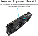 ASUS DUAL AMD Radeon RX 5700 XT EVO OC Edition Gaming Graphics Card