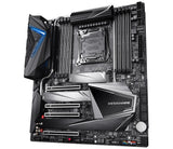 GIGABYTE X299X DESIGNARE 10G Socket 2066 Chipset - DDR4 4333(O.C.), PCI-E 3.0, SATA 6.0Gb/s, 3x M.2 - USB 3.2, E-ATX Motherboard, RGB FUSION, Onboard Wi-FI, Bluetooth