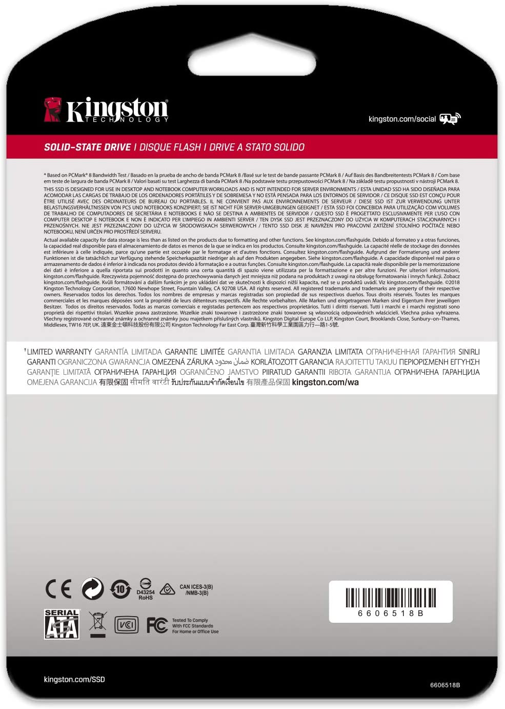 Kingston 240G SSDNOW A400 M.2 2280 SSD