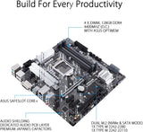 ASUS Prime Z490M-PLUS LGA 1200 (Intel® 10th Gen) Z490 Micro ATX Motherboard