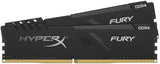 HyperX Kingston 3733MHz DDR4 CL19 DIMM Fury Black, 32GB kit (2 x 16GB)
