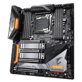 GIGABYTE X299 AORUS Master Socket 2066 Chipset - DDR4 4000(O.C.), PCI-E 3.0, SATA 6.0Gb/s, 3x M.2 - USB 3.1, ATX Motherboard, RGB FUSION, Onboard Wi-FI, Bluetooth