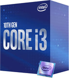 Intel® Core™ i3-10100 Desktop Processor 4-Core 8-Thread up to 4.3 GHz LGA 1200 (Intel® 400 Series chipset)