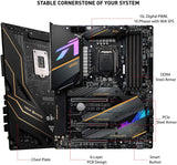 MSI MEG Z490 ACE Gaming Motherboard (ATX, 10th Gen Intel Core, LGA 1200 Socket, SLI/CF, Triple M.2 Slots, USB 3.2 Gen 2, Wi-Fi 6, Mystic Light RGB)