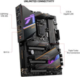 MSI MEG Z490 ACE Gaming Motherboard (ATX, 10th Gen Intel Core, LGA 1200 Socket, SLI/CF, Triple M.2 Slots, USB 3.2 Gen 2, Wi-Fi 6, Mystic Light RGB)