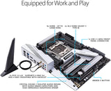 ASUS Prime X299-Deluxe II X299 Motherboard LGA2066 (Intel Core X-Series) ATX DDR4 M.2 U.2 Thunderbolt 3 USB 3.1 with Dual Gigabit LAN and 802.11ac WiFi