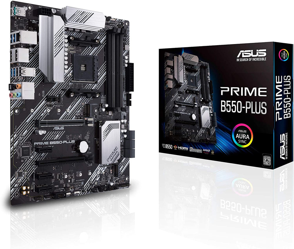 ASUS Prime B550-PLUS AMD AM4 (3rd Gen Ryzen™) ATX motherboard