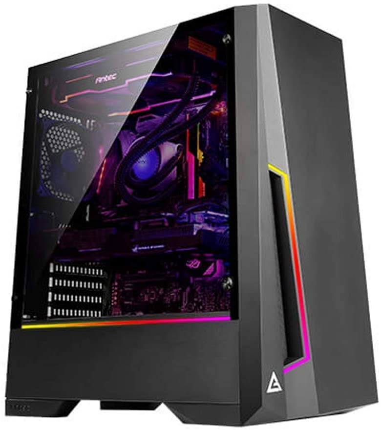 Antec Dark Phantom DP501 ATX Mid Tower Gaming Case/ARGB Motherboard Sync/Tempered Glass