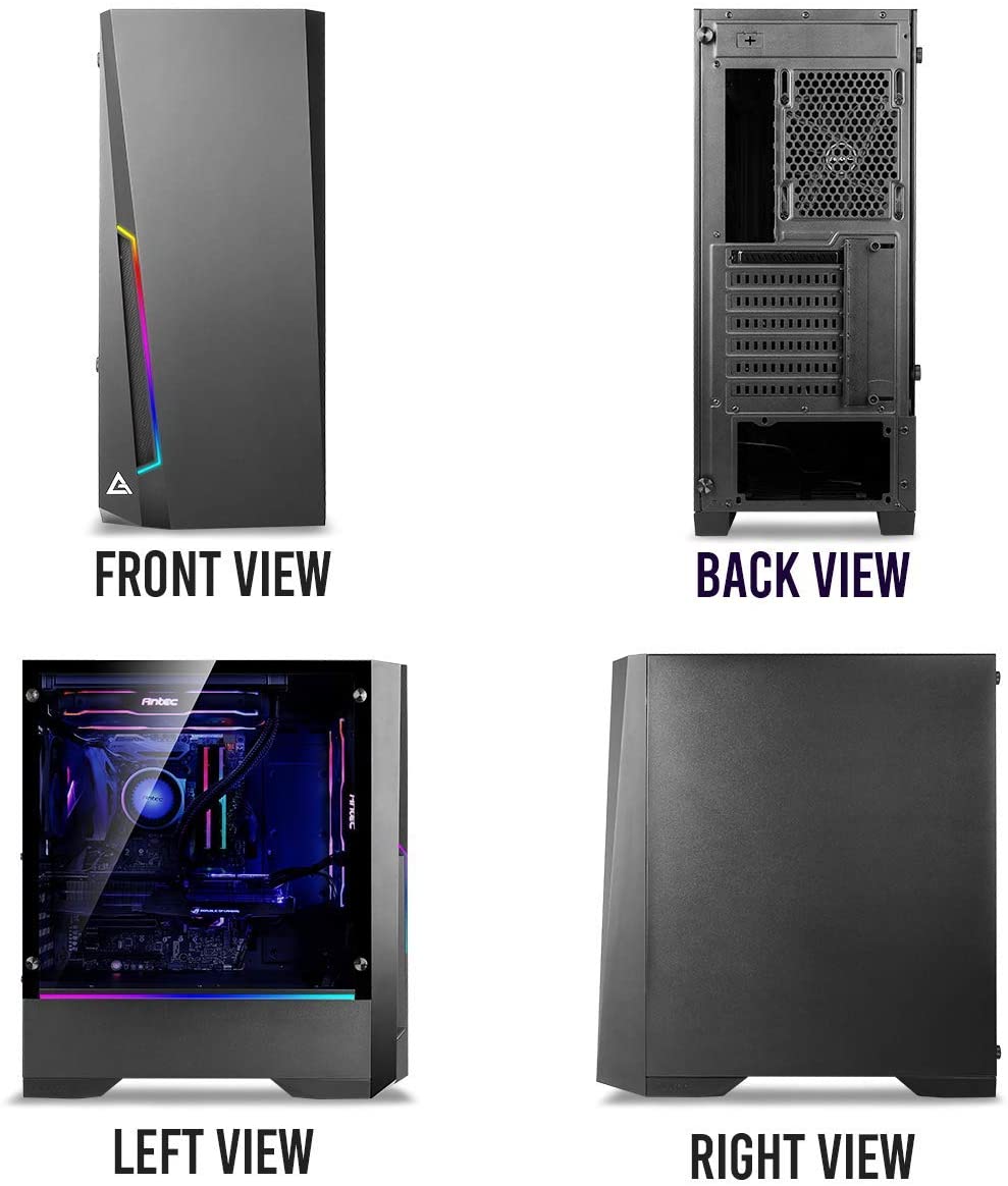 Antec Dark Phantom DP501 ATX Mid Tower Gaming Case/ARGB