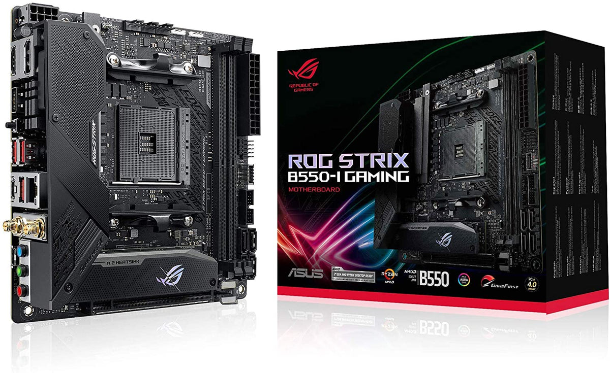 ASUS ROG Strix B550-I Gaming AMD AM4 (3rd Gen Ryzen™) Mini