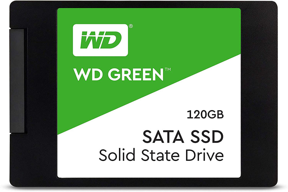 WD Green 120GB Internal PC SSD - SATA III 6 Gb/s, 2.5"/7mm