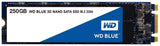 WD Blue 3D NAND 250GB Internal PC SSD - SATA III 6 Gb/s, M.2 2280, Up to 550 MB/s