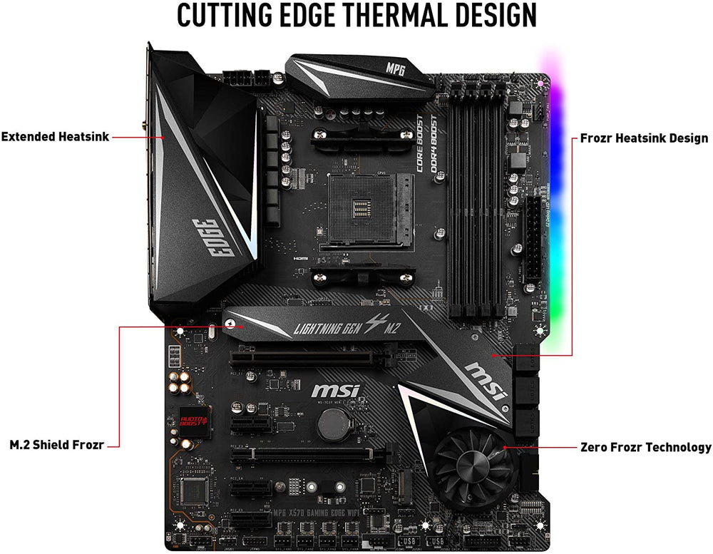 MSI Performance Gaming Edge (Wifi) ATX Motherboard