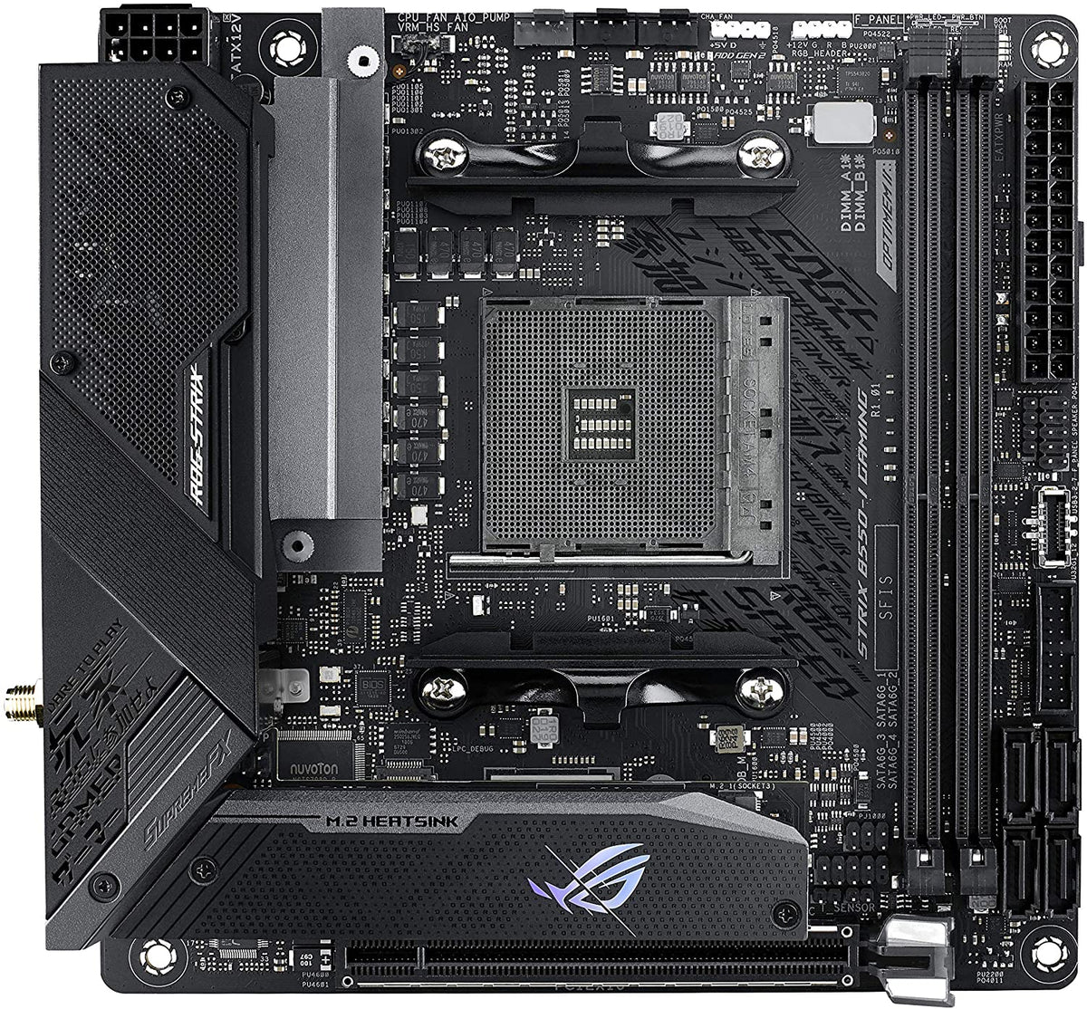 ASUS ROG Strix B550-I Gaming AMD AM4 (3rd Gen Ryzen™) Mini