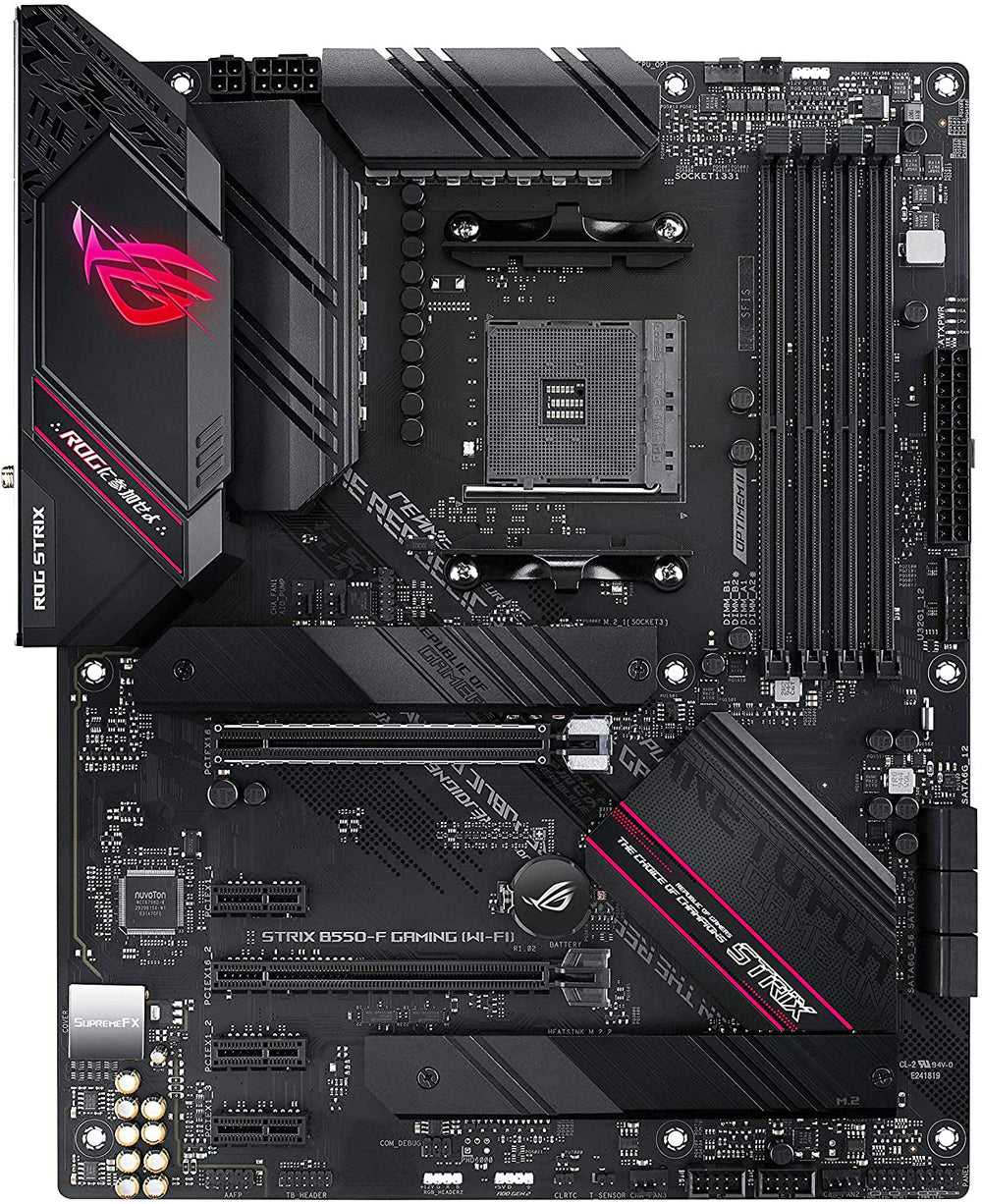 ASUS ROG Strix B550-F Gaming (WiFi 6) AMD AM4 (3rd Gen Ryzen™) ATX