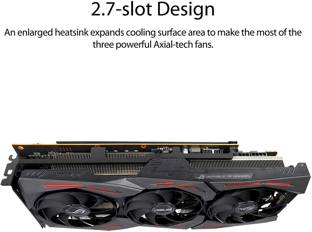 ASUS ROG Strix AMD Radeon RX 5600 XT OC Edition Gaming Graphics Card