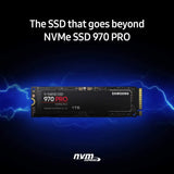 Samsung 970 PRO 1TB NVMe M.2 Internal SSD (Black/Red)