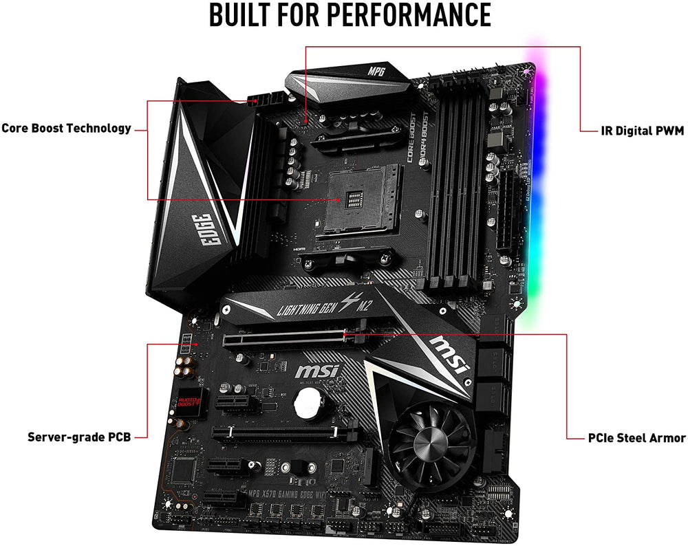 MSI Performance Gaming Edge (Wifi) ATX Motherboard