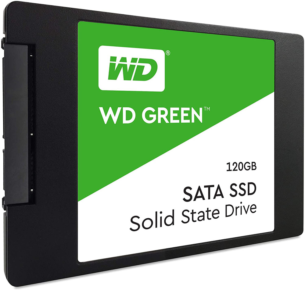 WD Green 120GB Internal PC SSD - SATA III 6 Gb/s, 2.5"/7mm