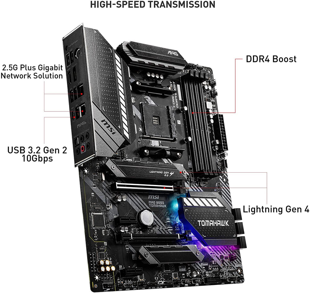 MSI MAG B550 Tomahawk Gaming Motherboard