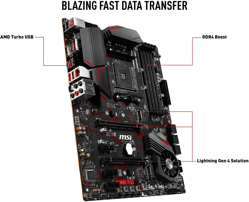 MSI Performance Gaming Plus X570 AM4 ATX Motherboard