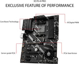 MSI Pro AMD X570 AM4 ATX DDR4-SDRAM Motherboard