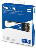 WD Blue 3D NAND 250GB Internal PC SSD - SATA III 6 Gb/s, M.2 2280, Up to 550 MB/s