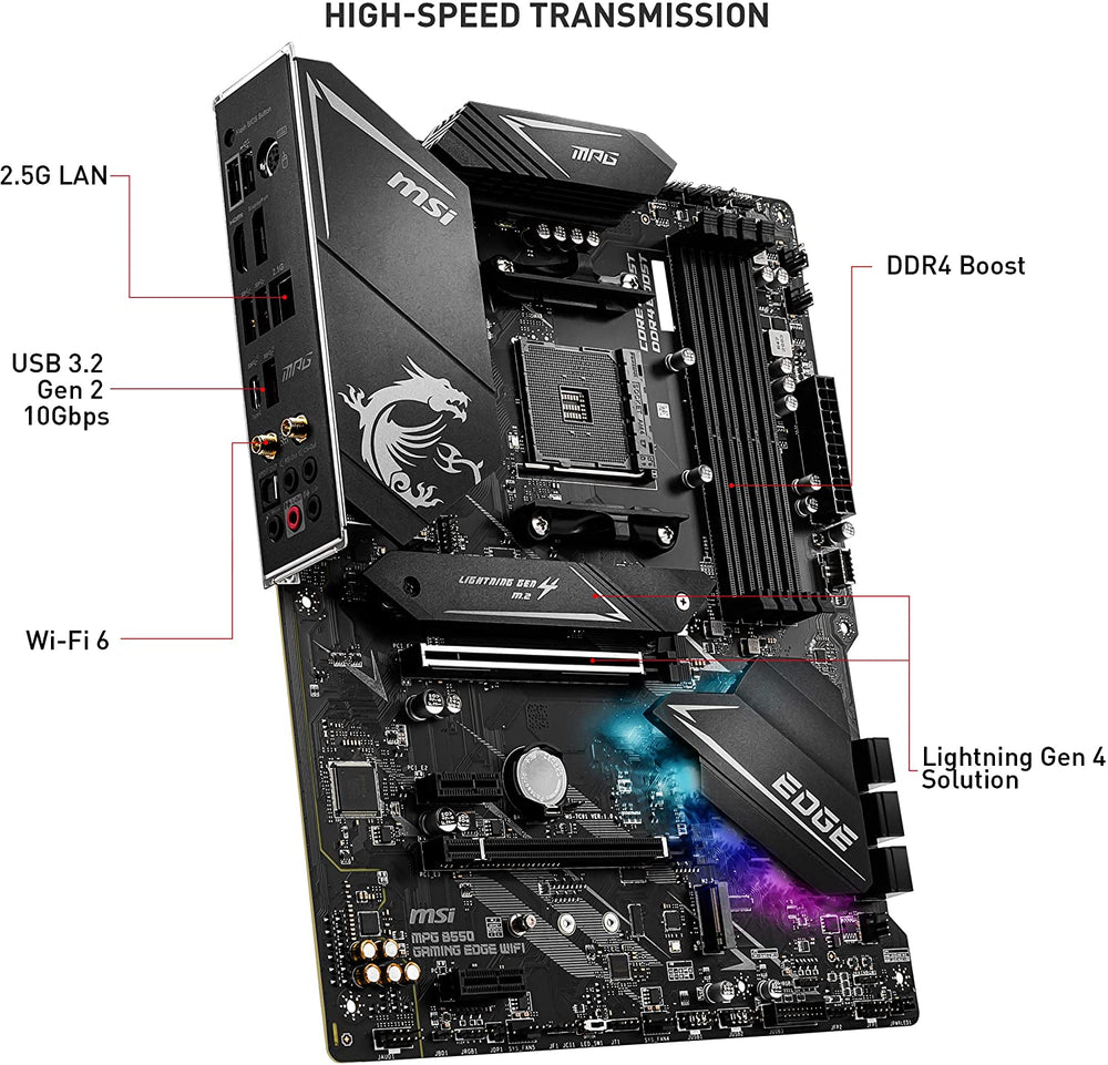 MSI MPG B550 Gaming Edge WiFi Gaming Motherboard