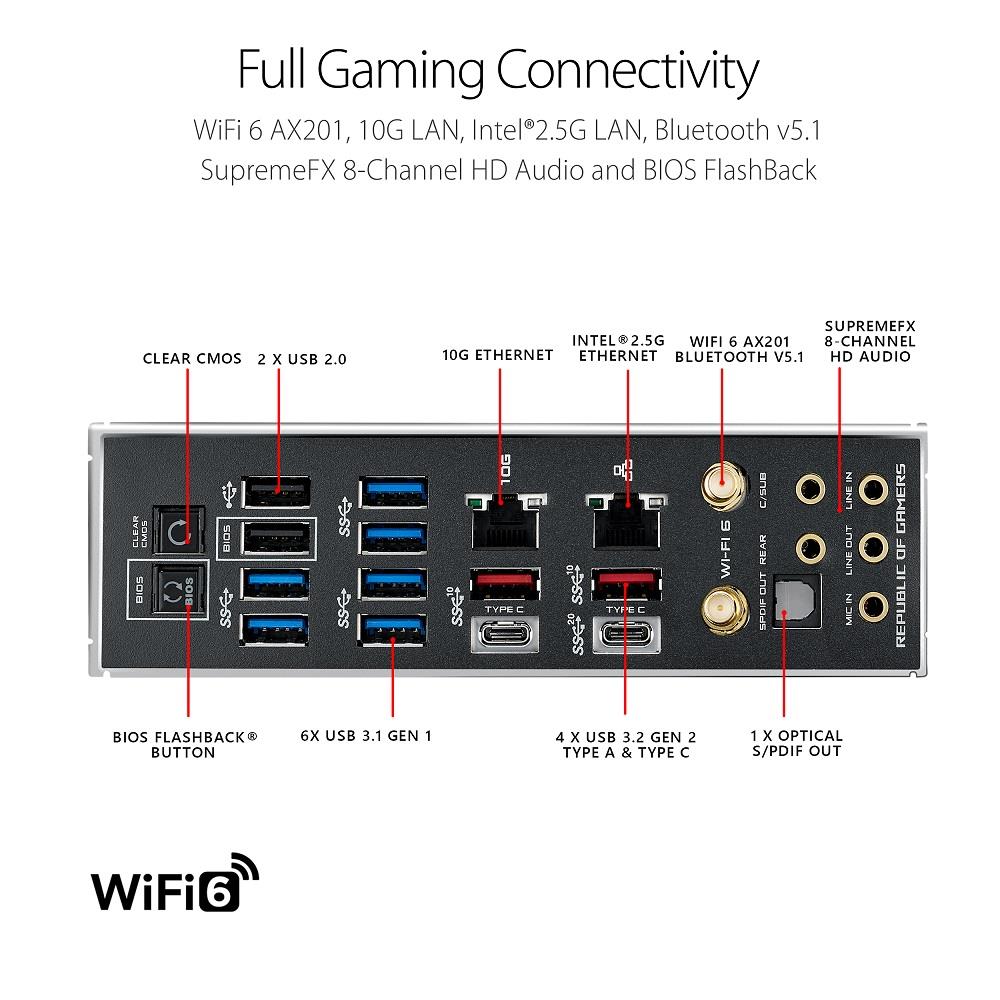 ASUS ROG Maximus XII Extreme (WiFi 6) Z490 LGA 1200(Intel® 10th Gen) EATX gaming motherboard (16 power stages, Quad M.2, 10 Gbps & Intel®2.5Gb LAN, bundled Fan Extension Card II & ThunderboltEX 3-TR Card, 2” Livedash OLED)