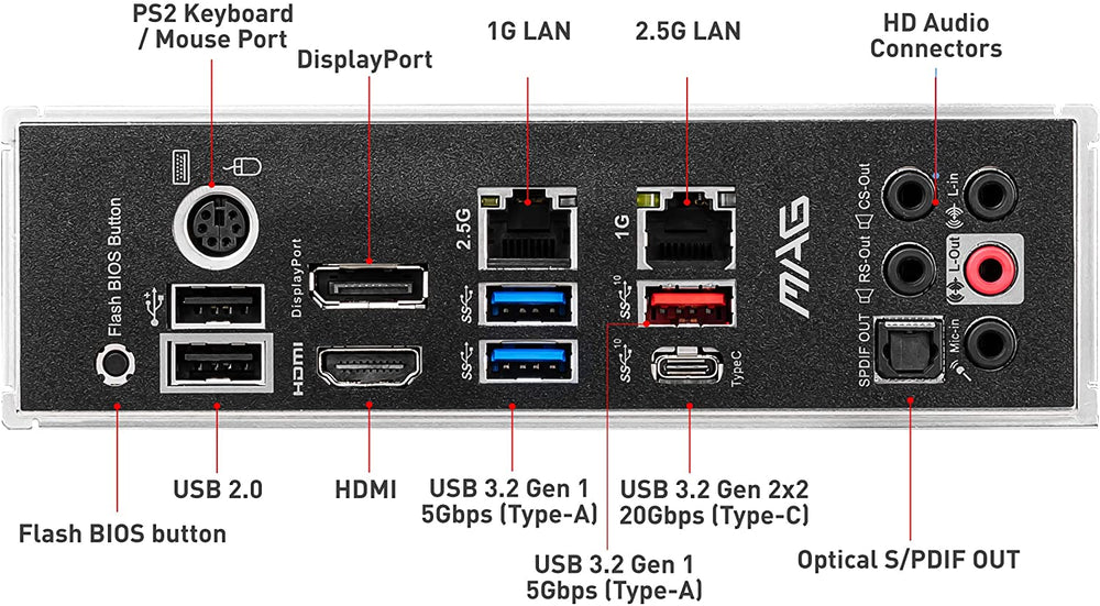 MSI MAG B550 Tomahawk Gaming Motherboard