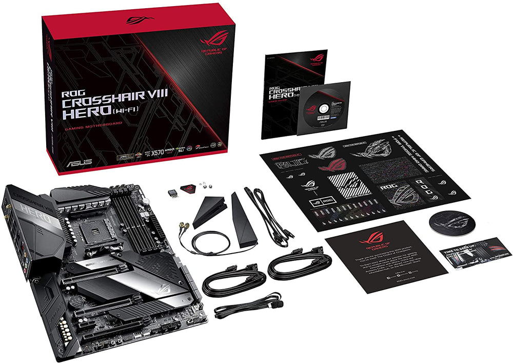 Asus ROG X570 Crosshair VIII Hero ATX Motherboard