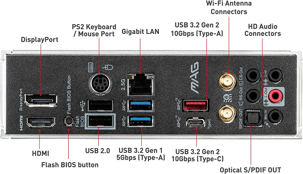 MSI MAG B550M Mortar WiFi Gaming Motherboard