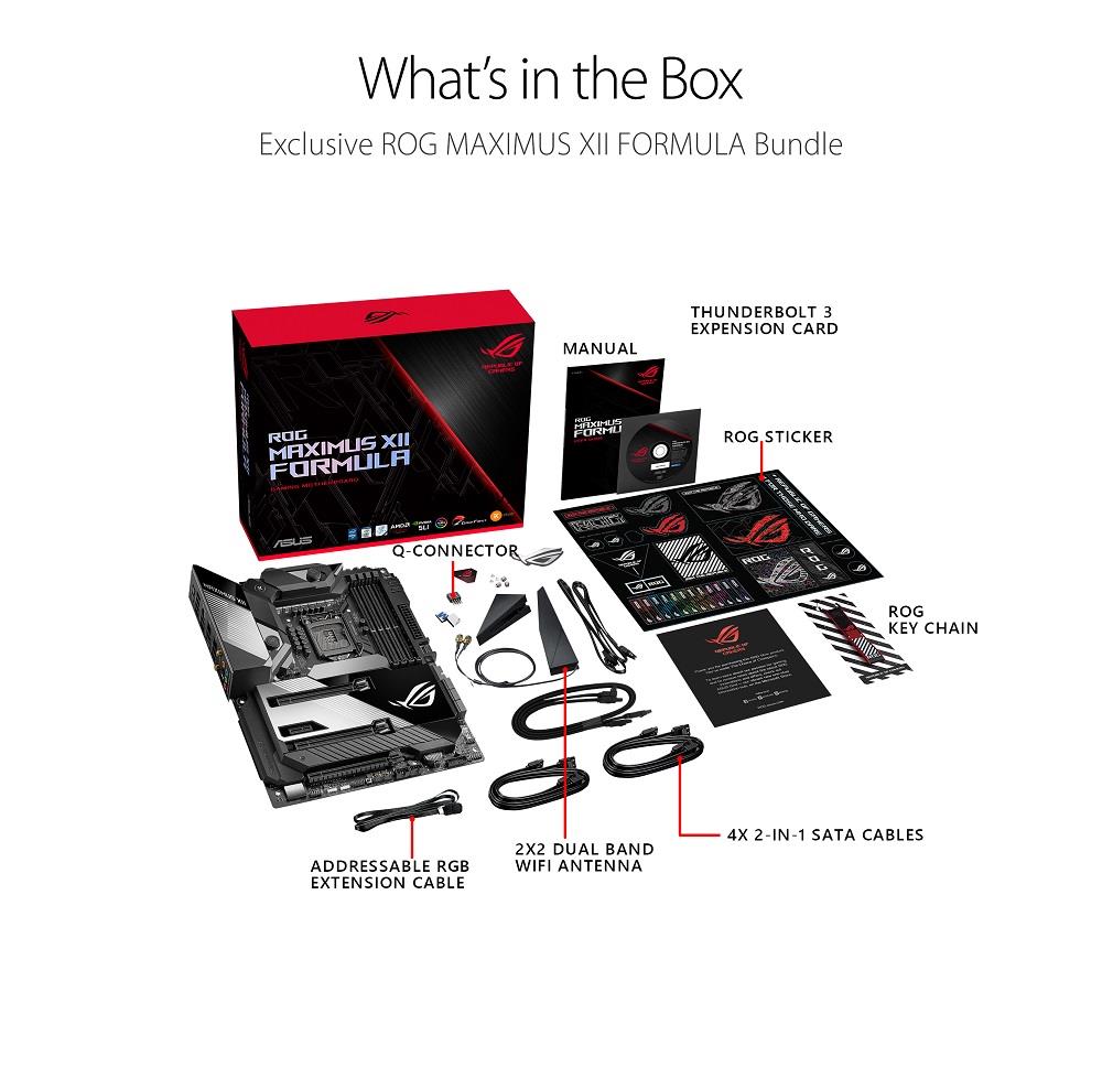 ASUS ROG Maximus XII Formula (WiFi 6) Z490 LGA 1200(Intel® 10th