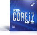 Intel® Core™ i7-10700KF Desktop Processor 8-Core 16-Thread Unlocked up to 5.1 GHz Without Processor Graphics LGA 1200 (Intel® 400 Series chipset)