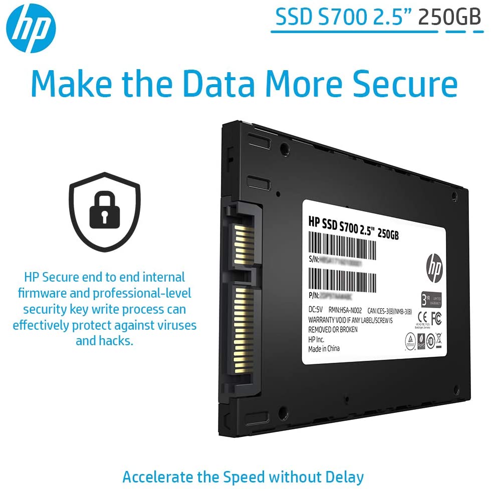 HP SSD S700 250GB SATA 6Gb/s