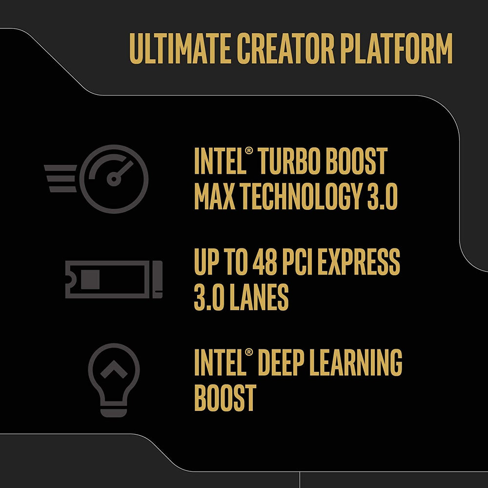 Intel Core i9-10980XE Desktop Processor 12-Cores 24-Thread Processor Unlocked up to 4.8 GHz LGA 2066 X299 Series