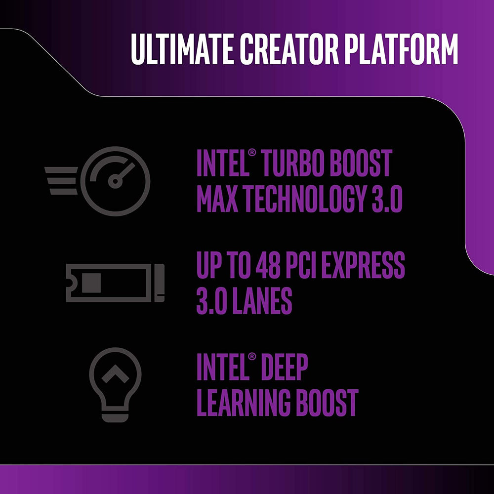 Intel Core i9-10900X Desktop Processor 10 Cores 20-Thread Processor Unlocked up to 4.7 GHz LGA 2066 X299 Series