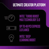 Intel Core i9-10900X Desktop Processor 10 Cores 20-Thread Processor Unlocked up to 4.7 GHz LGA 2066 X299 Series