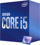 Intel® Core™ i5-10400F Desktop Processor 6-Core 12-Thread up to 4.3 GHz Without Processor Graphics LGA 1200 (Intel® 400 Series chipset)