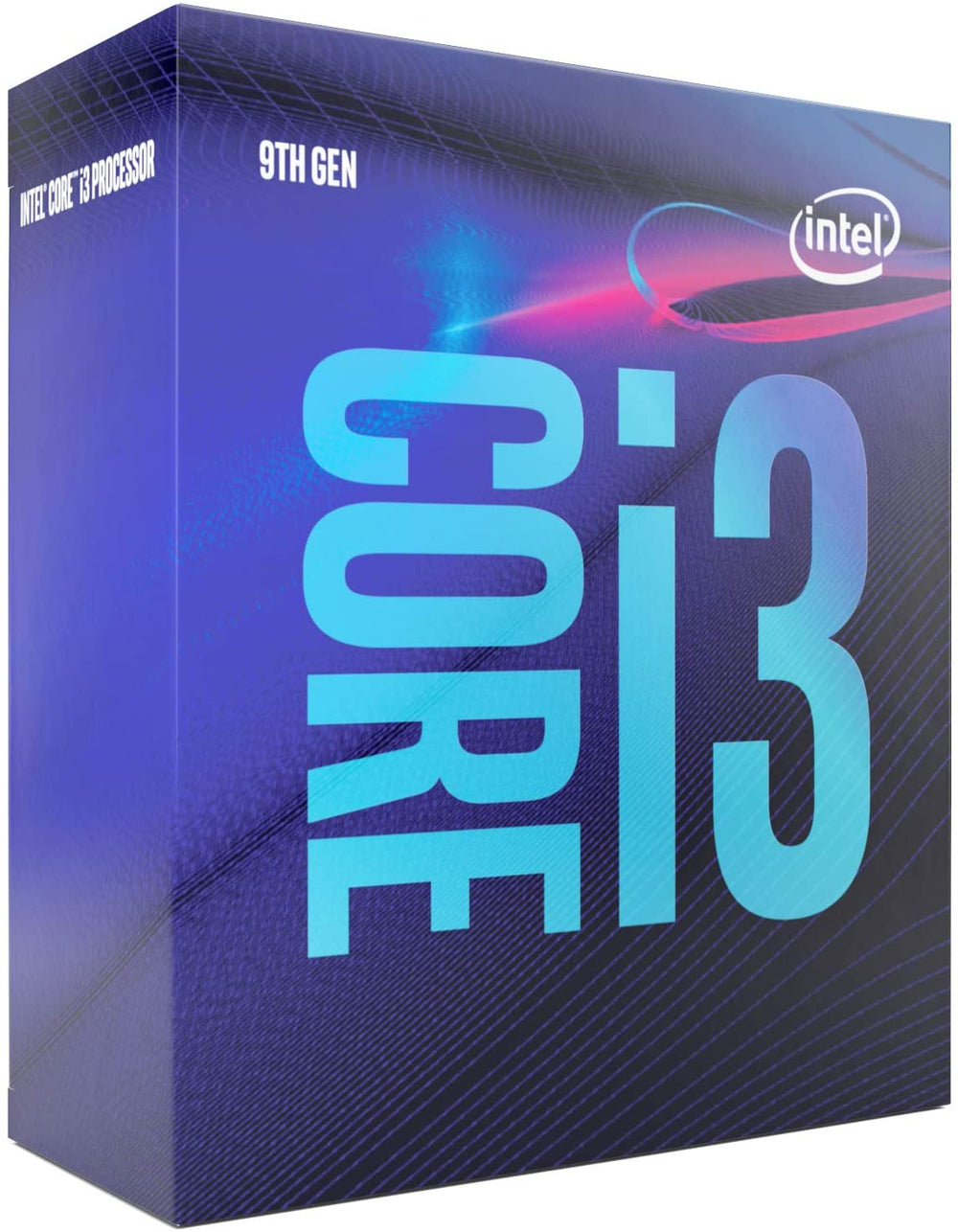 Intel® Core™ i3-9100 Desktop Processor 4-Core 4-Thread up to 4.2 GHz LGA 1151 300 Series (BX80684I39100)