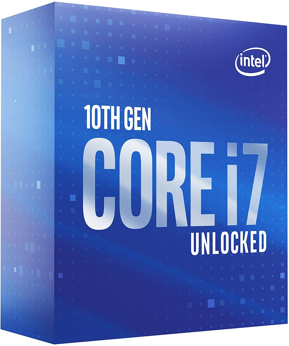 Intel® Core™ i7-10700K Desktop Processor 8-Core 16-Thread up to 5.1 GHz Unlocked LGA 1200 (Intel® 400 Series chipset)