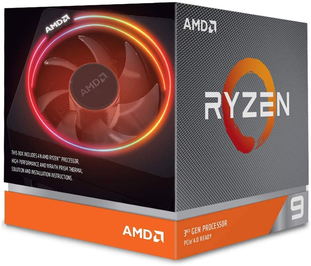 AMD Ryzen 3900X 12-core, 24-Thread Unlocked Desktop Processor
