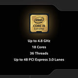 Intel Core i9-10980XE Desktop Processor 12-Cores 24-Thread Processor Unlocked up to 4.8 GHz LGA 2066 X299 Series