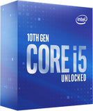 Intel® Core™ i5-10600K Desktop Processor 6-Core 12-Thread Unlocked up to 4.8 GHz LGA 1200 (Intel® 400 Series chipset)