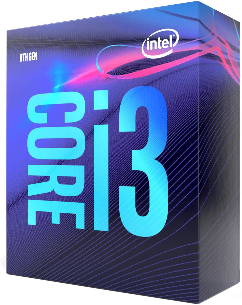 Intel® Core™ i3-9100 Desktop Processor 4-Core 4-Thread up to 4.2 GHz LGA 1151 300 Series (BX80684I39100)