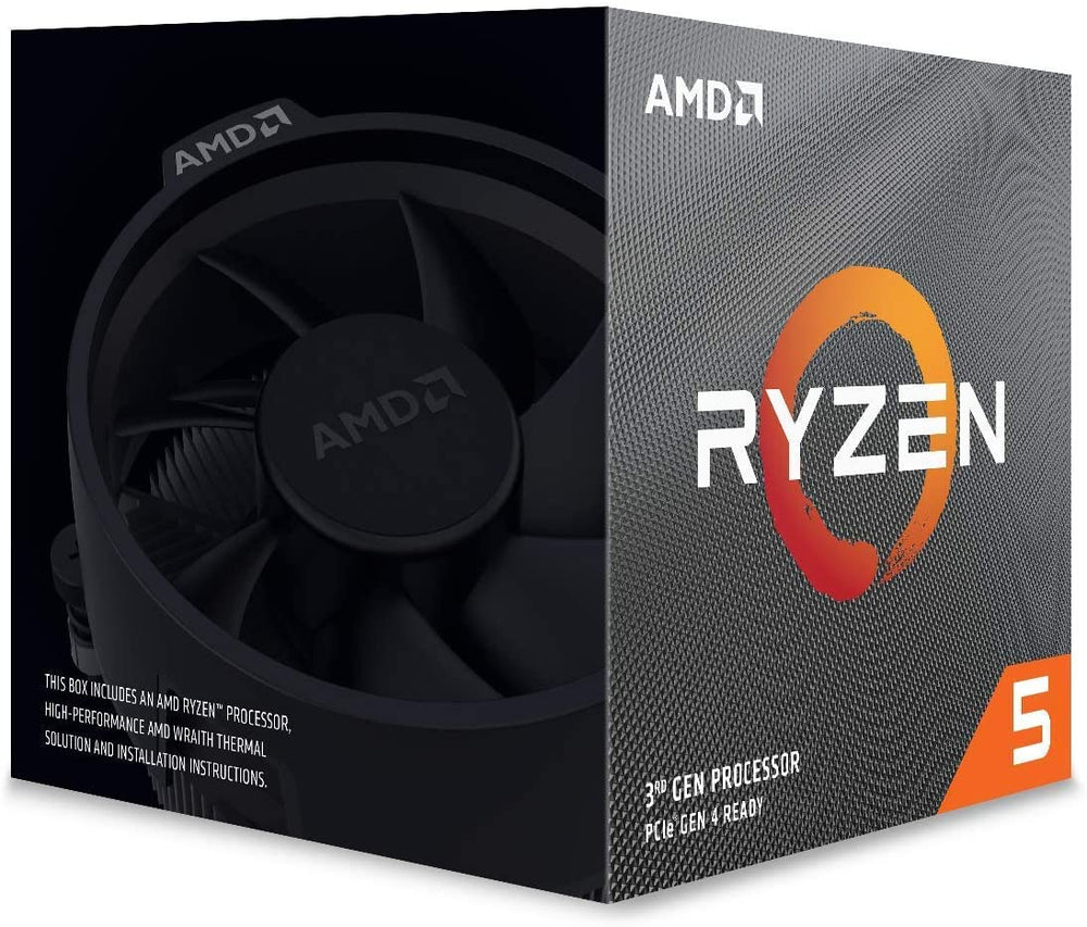 AMD Ryzen 5 3600XT 6-core, 12-Thread Unlocked Desktop Processor With Wraith Spire Cooler