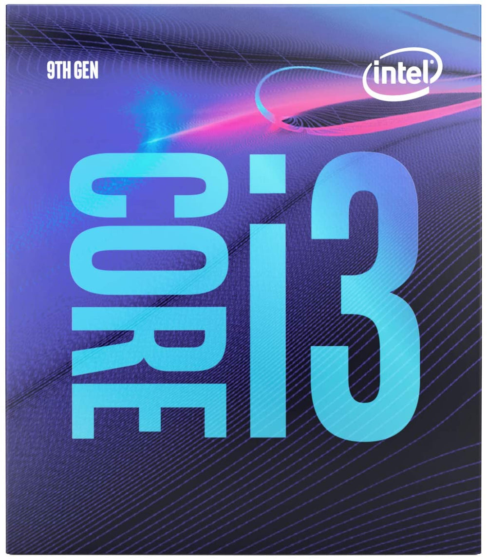 Intel® Core™ i3-9100 Desktop Processor 4-Core 4-Thread up to 4.2 GHz LGA 1151 300 Series (BX80684I39100)