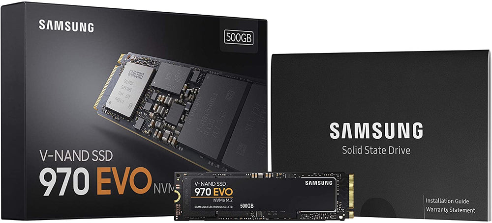 Samsung 970 EVO 500GB NVMe M.2 Internal SSD
